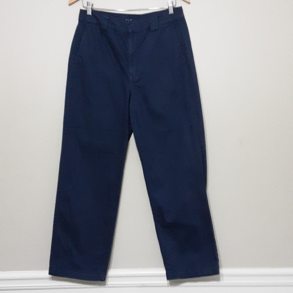 American eagle outfitters chino pants womens. 8R blue straight Office Casual Y2k